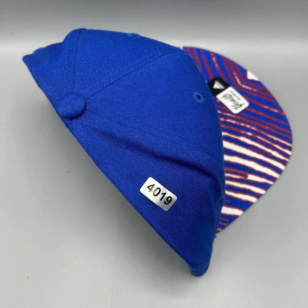 Kansas Jayhawks Hat Youth Blue Embroidered Adidas Snap‎ Back Cap Cotton New